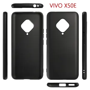 适用于VIVO X50E定制手机软硅胶TPU橡胶外壳，用于印花和皮革外壳