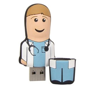 Clé USB promotionnelle 3D personnalisée 3.0 en métal, bois, cristal, plastique, cuir - Idéale pour les options cadeaux - Product Image 2