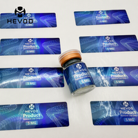 Etiquetas Personalizadas para Botellas de Péptidos de 5 ml, Etiquetas ODM con Impresión Impermeable para Fabricantes de Envases de Laboratorio