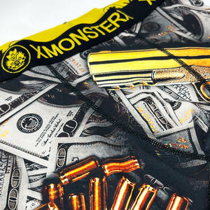 Sous-vêtements respirants à séchage rapide pour hommes conçus sur mesure en gros Ethica imprimé Boxer slips tricoté en gros pistolet imprimé - Product Image 4