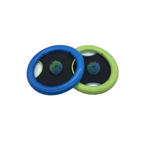 Ensemble de jeu de raquettes de lancer et de attraper pour trampoline, jeu de raquettes rebondissantes, disque volant, pour enfants et adultes, pelouse, jardin, logo personnalisé - Product Image 2