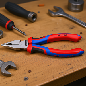 Alicates Universales KNIPEX con Punta Puntiaguda 08 22 185 Hechos en Alemania - Product Image 2