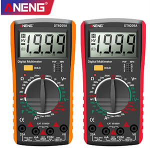 มัลติมิเตอร์ดิจิตอล Aneng รุ่น AN9205A 1000V 200A ปิดอัตโนมัติ ความแม่นยำสูง มัลติฟังก์ชั่น วัดโวลต์ แอมป์ - Product Image 2