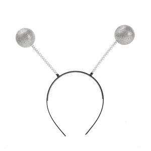 Serre-tête Alien Volant Adulte pour Halloween, Accessoire de Costume Martien Argenté pour Décorations de Fête Cosplay - Product Image 5
