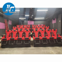 Gagnez de l'argent avec le simulateur de cinéma 12D, personnalisation, mouvement dynamique, hydraulique électrique, lunettes 3D, capacité de 500 kg, achetez un cinéma 5D
