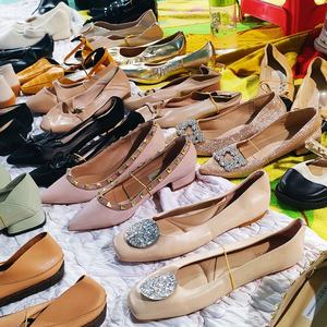 <span class=keywords><strong>Ballerine</strong></span> da Donna con Decorazioni in Strass e Perle Finte, in Camoscio, Versatili e Comode, Slip-On con Punta Chiusa, Premium JackWen Factory - Product Image 6