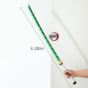 ดาบไม้33นิ้วดาบนินจาสำหรับงานปาร์ตี้คอสเพลย์ชินาซูกาว่าเกนยะมีไฟ LED - Product Image 3