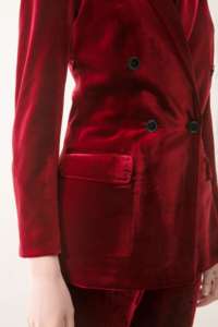 Zarif yüksek kaliteli kadın iş rahat smokin takım elbise moda pantolon <span class=keywords><strong>Suit</strong></span> & Blazers - Product Image 3