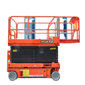 Ascenseur électrique d'échafaudage <span class=keywords><strong>de</strong></span> haute qualité plate-forme <span class=keywords><strong>de</strong></span> <span class=keywords><strong>travail</strong></span> aérienne hydraulique 6m-12m <span class=keywords><strong>hauteur</strong></span> <span class=keywords><strong>de</strong></span> plate-forme élévatrice à ciseaux automotrice - Product Image 2