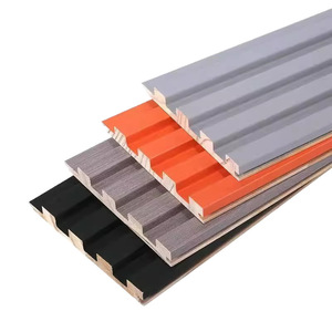 Nhà máy tùy chỉnh sản xuất nội thất Trần rãnh WPC Panel tường - Product Image 5