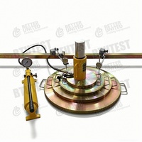 Aparato de Prueba de Carga de Placas de 500 kN, Equipo Electrónico de Prueba de Suelos para Compresión de Laboratorio, 1 Año de Garantía, Estándar ASTM
