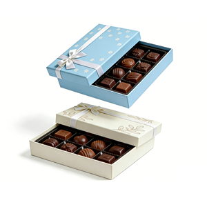 OEM ODM Factory Direct Custom Recycled Materials Luxury Rigid Set up <b>Boxes</b> Food-Safe Custom Printing Chocolate Paper Gift <b>Boxes</b> - Product Image 1