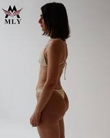 MLY personnalisé nouveauté mode bikini sexy pour filles maillots de bain femmes maillots de bain de luxe en éponge éponge