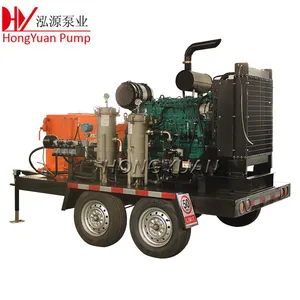 40Kpsi movable diesel engine High quality High Pressure hydro jet cleaner