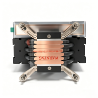 6HB-12B-9YLDG2 New CPU Air Cooler 6 Heat Pipes Tower Radiator 120MM Gamer ITX PC CPU Cooler for LGA1851 1700 1200 1366 AM5 AM4