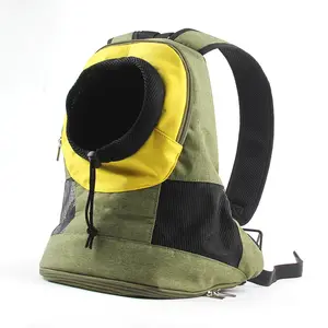 Pet Carrier Backpack, Adjustable Pet Front Cat Dog Carrier Backpack Travel Bag