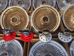 Jantes Lowrider 14x7 Reverse 100 Chrome, jantes de 13 pouces, roues à rayons dorées, pièce 5x112 6x139.7 5x120, roues de 18 à 22 pouces pour F10 E60 E30 E4 - Product Image 5