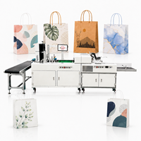 Machine d'impression automatique de sacs en papier en une seule étape, équipement de marquage personnalisé pour emballages, solution de production de logos numériques
