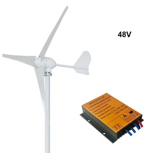 เครื่องกำเนิดไฟฟ้าพลังงานลมแท้ 500W ใบพัด 3 ใบ ขนาด 750 มม. 12V 24V 48V พร้อมตัวควบคุมการชาร์จ ได้รับใบรับรอง CE รุ่น FT-500M - Product Image 3