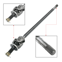 Eje del eje delantero, Derecho 5086666AB para Dodge Ram 1500 2004-03, Dodge Ram 2500 3500 2008-05