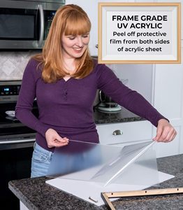 <span class=keywords><strong>Puzzle</strong></span> in Legno Naturale Massiccio con Fogli Adesivi, Cornice Tradizionale in Acrilico UV, 1001~2000 Pezzi, 14 Anni - Product Image 6