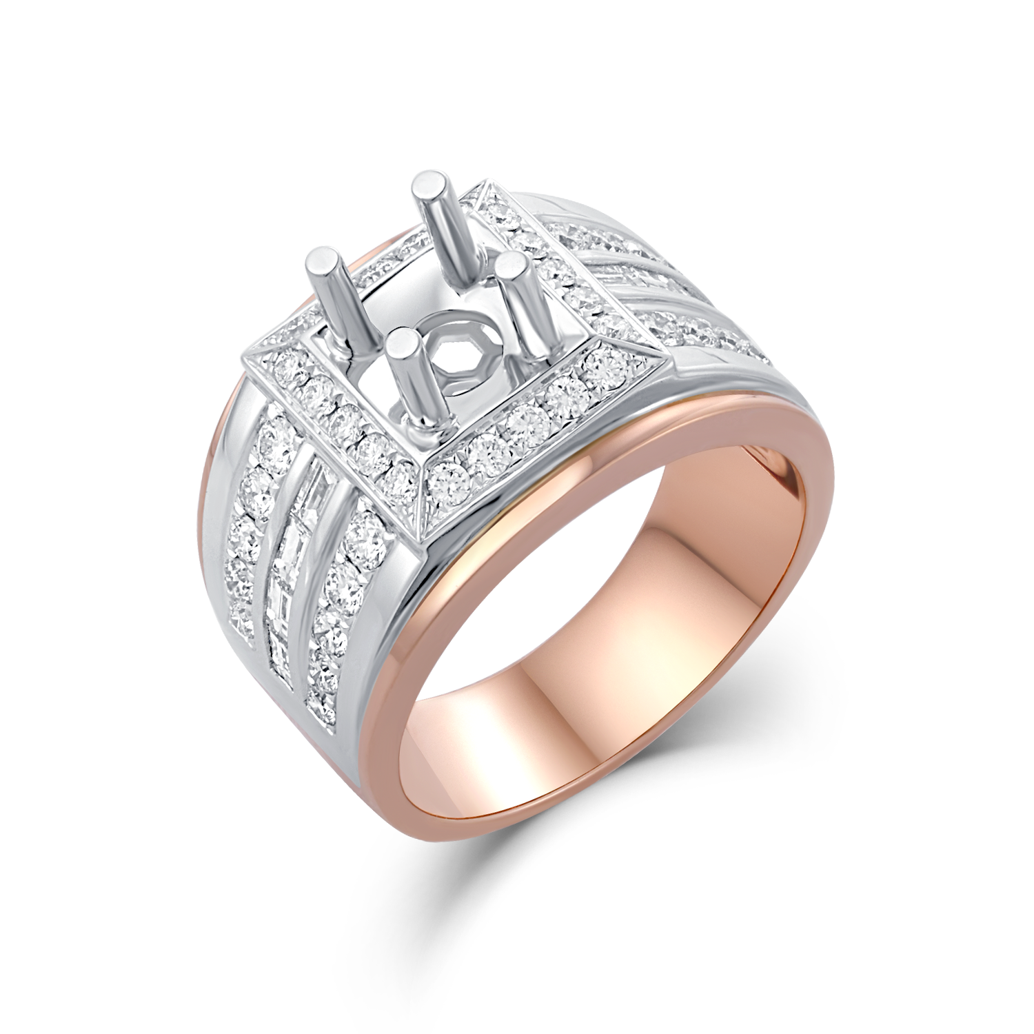 Or blanc 18K