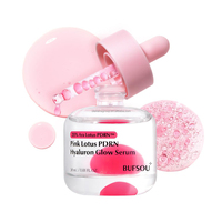 Sérum Éclat Bio Hydratant Effet Peau de Verre à Marque Blanche, à base d'Essence en Bille et de PDRN Peptide Rose