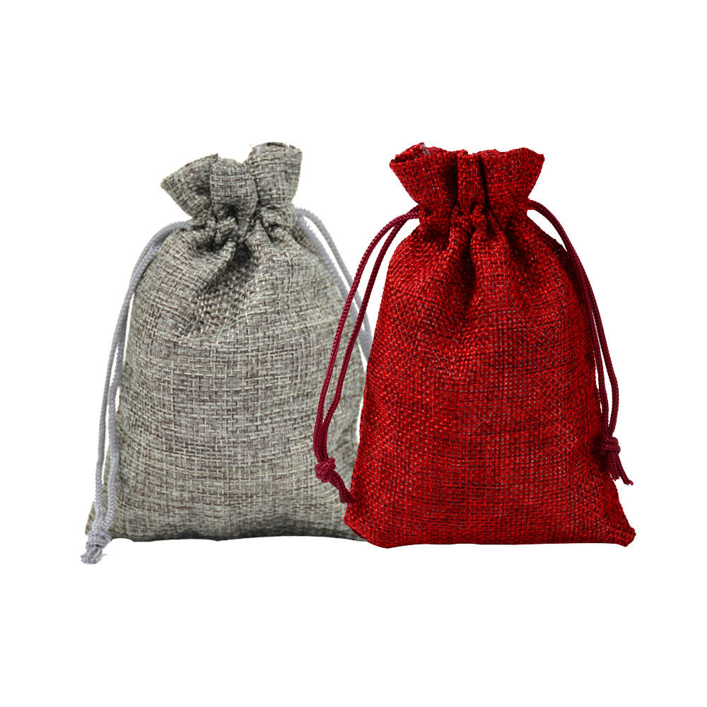 Burgundy and gray bag + felt patch