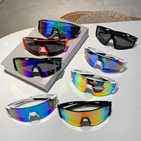 Hommes Femmes Sports Vélo De Route Cyclisme Ski Lunettes Coupe-Vent Protection UV Lunettes De Soleil Polarisées