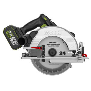 Sierra Circular Inalámbrica WU538H.9 con Batería de Litio, Sierra de Mano para Trabajar la Madera, Máquina de Corte Circular - Product Image 1