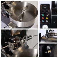 Wintop Échantillon d'usine 6Kg 10Kg 12Kg Tostadora De Cafe Machine à torréfier les grains de café à usage industriel et commercial