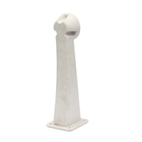 Soportes de Montaje para Cámaras CCTV de Exterior de Aleación de Aluminio Fundido a Presión ADC12 Resistentes y con Recubrimiento en Polvo, Soportes para Cámaras de Seguridad Resistentes al Óxido