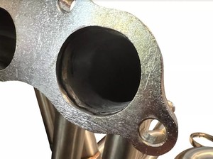 Múltiple de Escape de Carreras (Drag) Serie K <span class=keywords><strong>K20</strong></span> K24 de 3", Diseño Tri-Y 4-2-1 para Honda Acura DC2 Civic EK EG con Abrazadera V-Band - Product Image 5