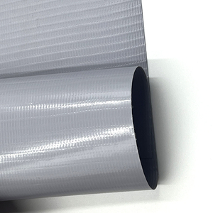 310g Nhà sản xuất chuyên nghiệp đa mục đích tùy chỉnh đồng bằng bạt PVC dệt vải ngoài trời không thấm nước ngành công nghiệp chống cháy - Product Image 4