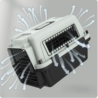 Bangke Pet Valise Petit Animal Boîte À Air Voiture Transport Caisse Portable En Plein Air Pet Voyage Cage IATA Boeing chat transporteur