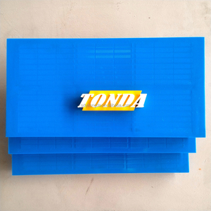 कारखाने मूल्य रैखिक कंपन स्क्रीन पॉलीयूरेथेन सिविंग मशीन अयस्क पानी और तरल सिविंग के लिए निर्माण के लिए - Product Image 3