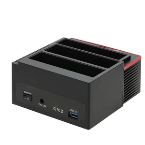 Station d'accueil pour disque dur externe 2,5 "/3,5" USB 3.0 vers 2 ports SATA 1 port IDE Lecteur de carte Hub USB 3.0 avec <span class=keywords><strong>OTB</strong></span>/OTC - Product Image 2