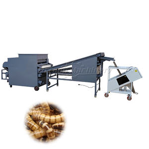 Machine de tamisage rotative automatique pour le compostage des vers de terre, équipement de tamisage rotatif pour larves de BSF et vers de farine, machine de tamisage à tambour - Product Image 5