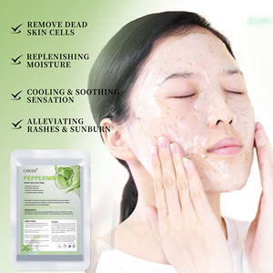 มาส์กเจลลี่ทำความเย็นและฟื้นฟูจาก Chusn สำหรับสปาร้านเสริมสวยผลิตภัณฑ์ดูแลผิวให้ความชุ่มชื้นและกระชับฉลากส่วนตัวที่กำหนดเองสูตรสารสกัดมิ้นท์ - Product Image 3