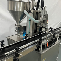 Machine de remplissage automatique à tête unique haute vitesse pour liquides, boissons, sauces, cosmétiques et pâtes en bouteille