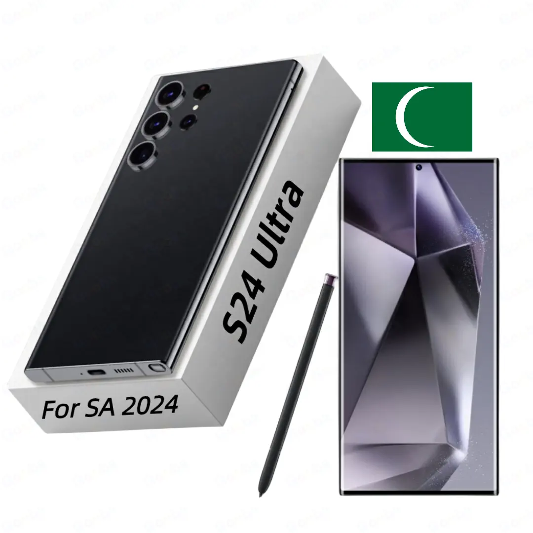 Saudi Arabia Fast Ship Riyadh Hot Selling S24 Ultra Phones Big Screen Type-c Quick Charge Telephone Portable built in Stylus