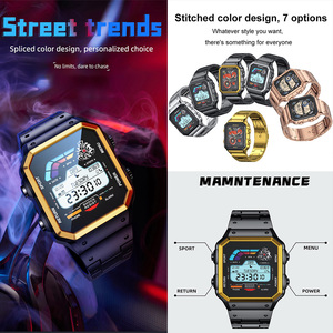 Relojes Đồng Hồ Thông Minh Theo Dõi Tập Thể Dục Thể Thao Cổ Tay Nam Nữ Trẻ Em Cổ Điển Chống Nước Cho Nam Bé Trai Thể Thao Kỹ Thuật Số - Product Image 5