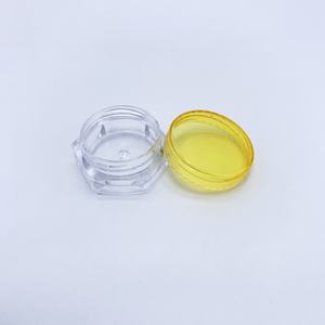 Contenants d'échantillons cosmétiques de voyage 2/3/5/10/15/20 grammes Pots cosmétiques en plastique avec couvercles à vis noirs - Product Image 5