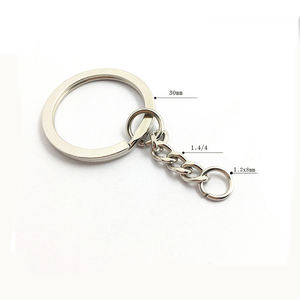 Anillos de Llavero Divididos de Acero Inoxidable de 30 mm, Estilo de Borde Redondo de 25 mm, Llaveros al por Mayor para Accesorios de Llaveros DIY - Product Image 4