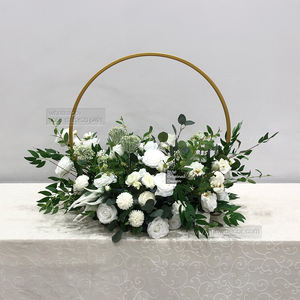 Décoration de table artificielle naturelle nude en gros, arrangement floral de mariage, dômes verts pour centres de table - Product Image 5