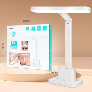 Customizável Modern LED Desk <span class=keywords><strong>Lamp</strong></span> com Estudo Flexível <span class=keywords><strong>Table</strong></span> <span class=keywords><strong>Lamp</strong></span> Três Cores Temperatura USB Carregamento <span class=keywords><strong>Pen</strong></span> <span class=keywords><strong>Holder</strong></span> Direto da Fábrica - Product Image 6