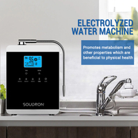Nouveau générateur d'eau à hydrogène électrolysé Adoucisseur d'eau kangen hydrogène alcalin ioniseur d'eau machines
