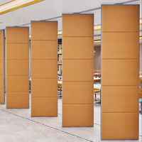 Mur amovible en MDF, cloison acoustique coulissante, cloison mobile pliante pour bureau