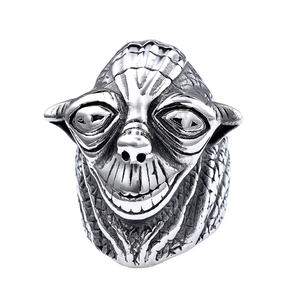 Anillos de Moda de Joyería Fina con Diseño de Tótem Religioso Punk, Estilo Película Alienígena, para Hombres y Mujeres - Product Image 5