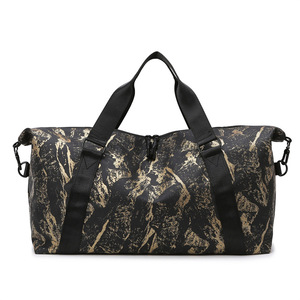 Bolsa de Lona con Estampado Personalizado, Gran Capacidad, Impermeable, con Separación para Objetos Secos y Húmedos, Bolsa de Viaje, Bolsa de Hombro - Product Image 6